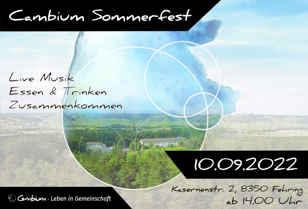 Plakat Sommerfest 2022